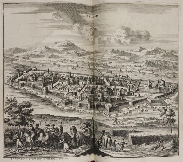 Baghdad in the 17th century, by the Dutch humanist Olfert Dapper (The British Library)