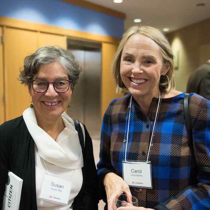 Graywolf supporters at the 2015 archives event