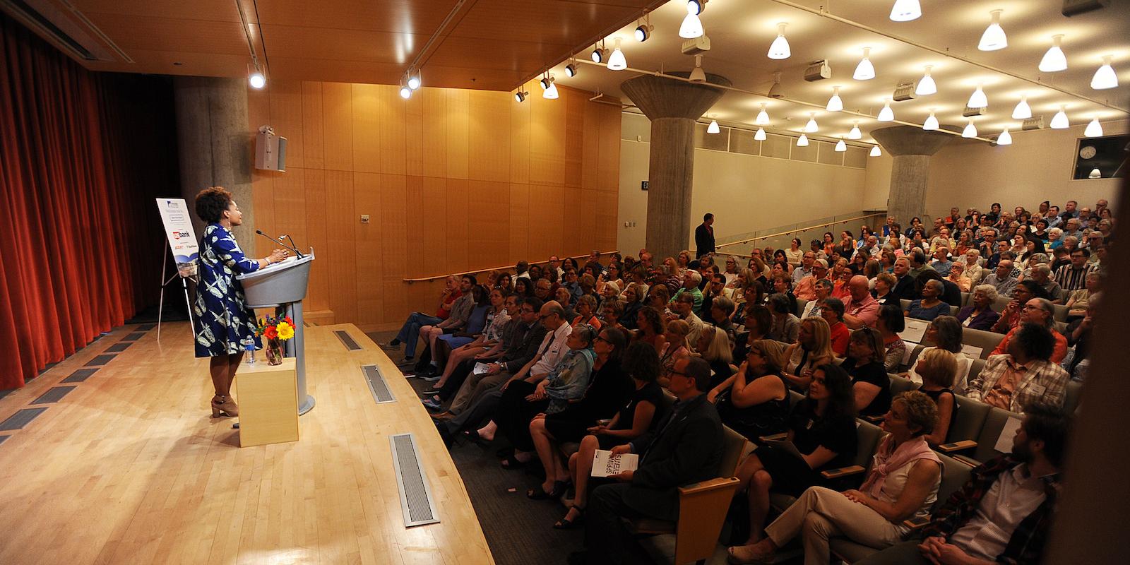 Tracy K. Smith reading at Talk of the Stacks in Minneapolis