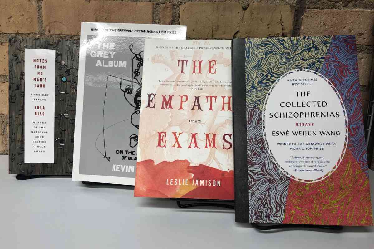 Photo of previous nonfiction prize-winning books