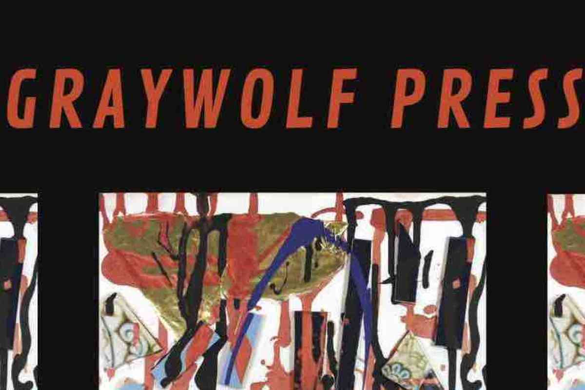 Graywolf Winter 2020 Catalog Cover