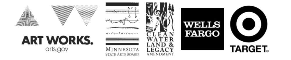 Institutional support logos