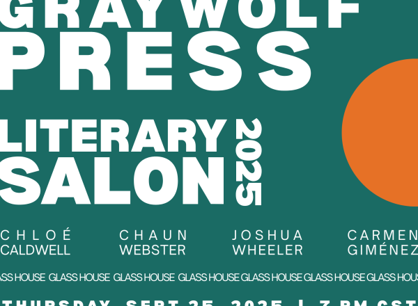 Graywolf Literary Salon