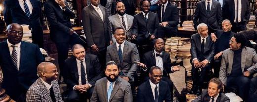 Photo of black male authors included in article